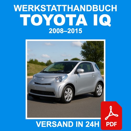 Werkstatthandbuch toyota - werkstatthandbuch, iq