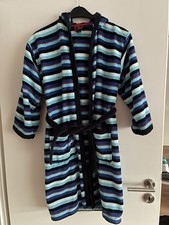 Frottee-Bademantel Blau