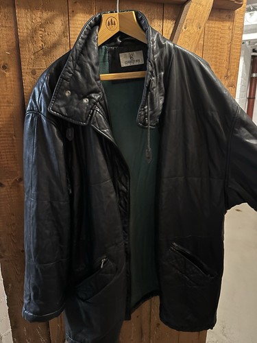 Herren leder jacke cerruti - leder,