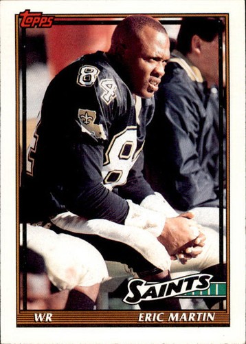 1991 topps eric martin 311 - eric,