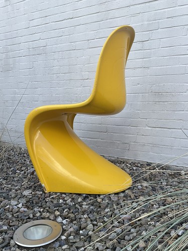 Panton chair gelb yellow - panton, vitra