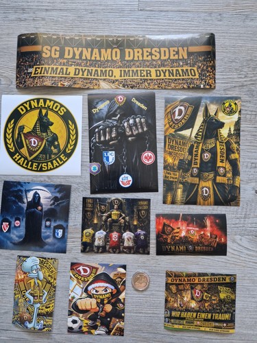 Dynamo dresden aufkleber - 10,