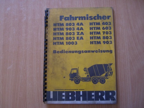 Betriebsanleitung liebherr - betriebsanleitung,