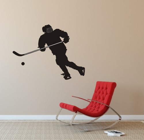 Eishockey wandtattoo - eishockey,