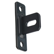 Zaunhalter Zaunbefestigung Zaun Halterung Montagehalter Anschraubplatte Grau