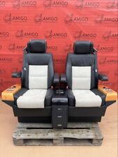 Original VW T5.1 Sitzbank Business Leder Verstellbar Sitzheizung Kühlschrank VIP