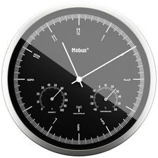 Mebus 19777 Funk Wanduhr 25 cm