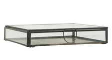 Serviettenhalter Glasbox Glasschachtel Schmuckkasten Schwarz Ib Laursen 0824-25