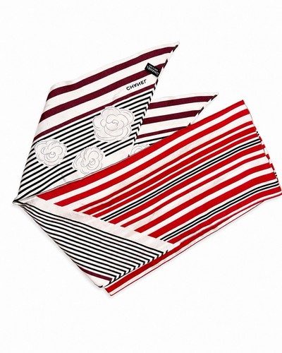 Chanel 2014 camellia stripe - chanel,
