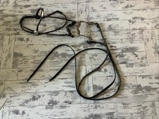 Vintage leder western show - leder,
