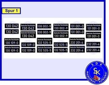 Loknummern DDR Deutsche
