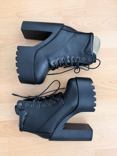 Plateau stiefeletten - plateau,