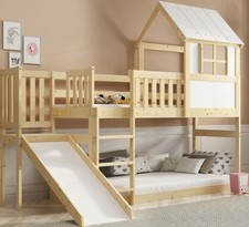 Hochbett mit Rutsche
