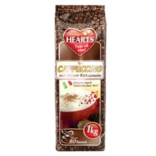 Hearts Cappuccino mit feiner