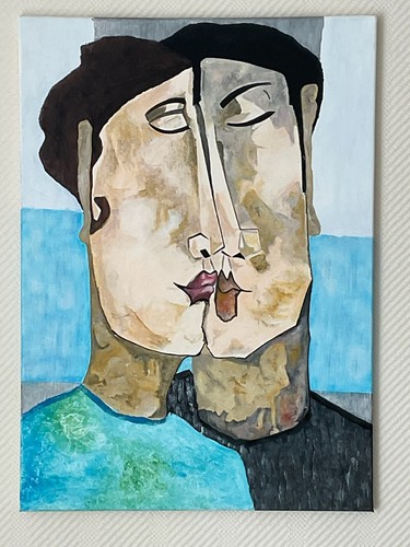 Acryl bild gemälde modern - acryl,