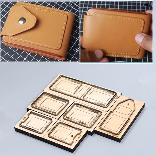 Leder handwerk gefaltet - leder,