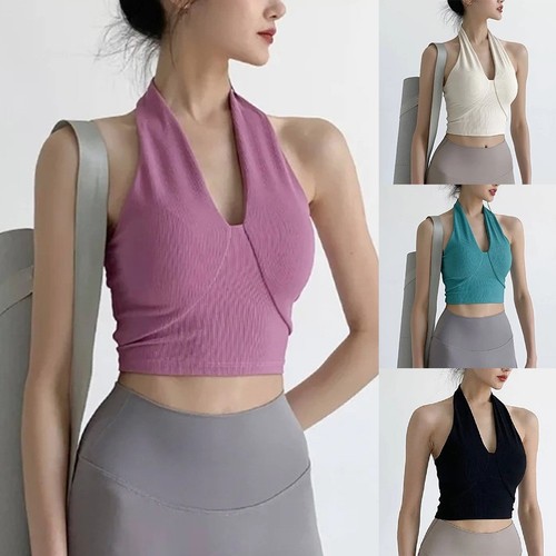 Yoga sport neckholder weste - yoga,