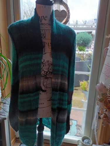 Strickjacke damen unikat - strickjacke,