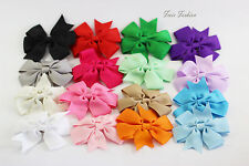 Haarspange Haarklammer Schleife 17 FARBEN Kinder Mädchen Haarschmuck K318