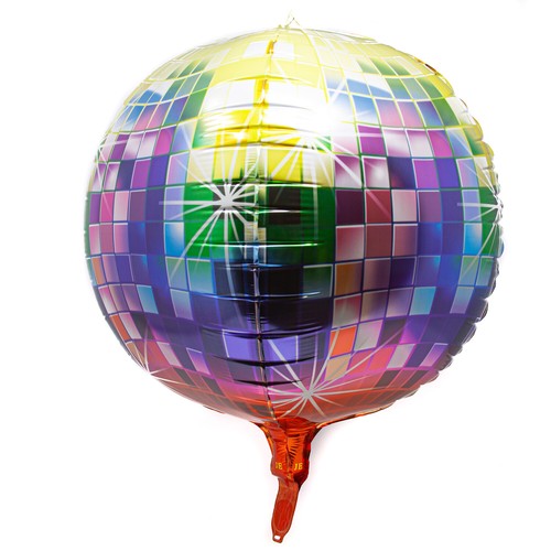 Folien luftballon disco kugel - disco,