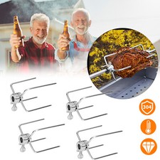 4x BBQ Fleischklammer