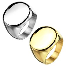 Herren Damen Biker Rocker Ring