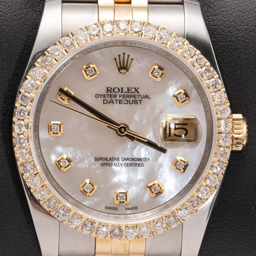 Rolex datejust 116233 diamant - rolex,