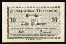Notgeld Thannhausen /