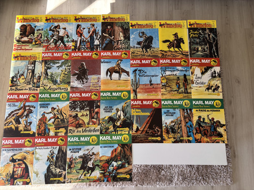 Karl may hethke verlag comic - may,