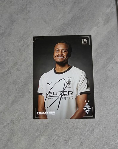Nathan ngoumou autogrammkarte - ngoumou, autogrammkarte/