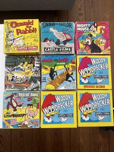 Vintage 8mm castle films - vintage,