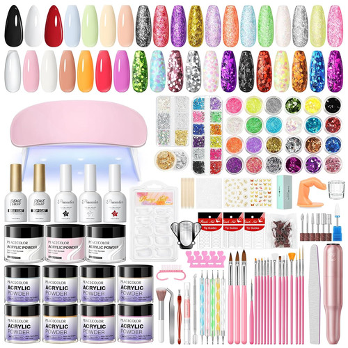 Peacecolor acryl nagelset mit - peacecolor,