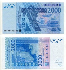 2000 Francs West African
