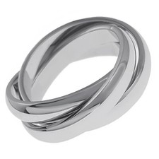 Ring 3 Ringe aus 925 Silber -