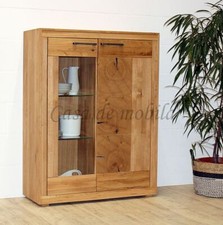 Massivholz Highboard mit