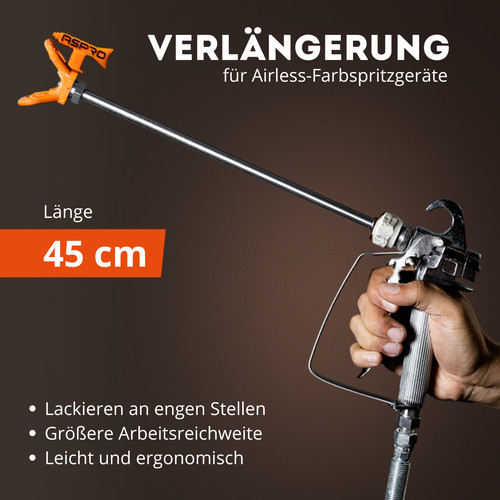 Airless verlängerung cm - verlängerung, 45