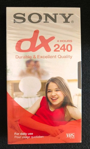 Sony 240 vhs videokassette - sony,