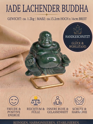 Grüne jade buddha nephrit - grüne,