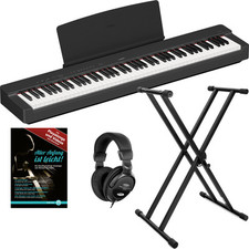 Yamaha P-225B Digital Piano Stage Klavier 88 Tasten Set Ständer Kopfhörer Schule