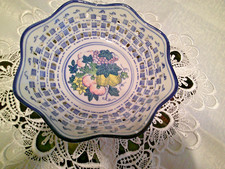 obstschale porzellan