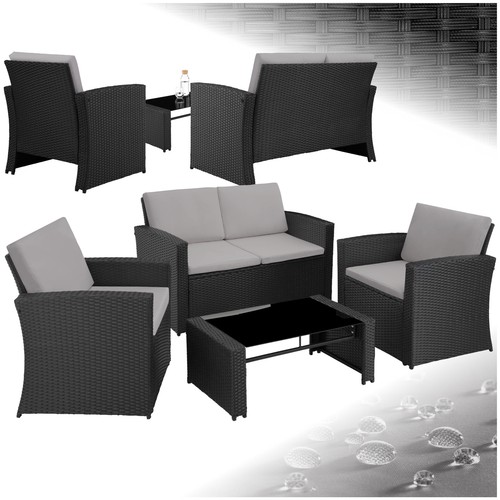 Polyrattan sitzgruppe lounge - polyrattan,