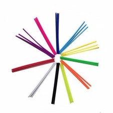 HMParts Dirt Bike Pit Bike Fahrrad Speichen Dekoration Deko Set schwarz