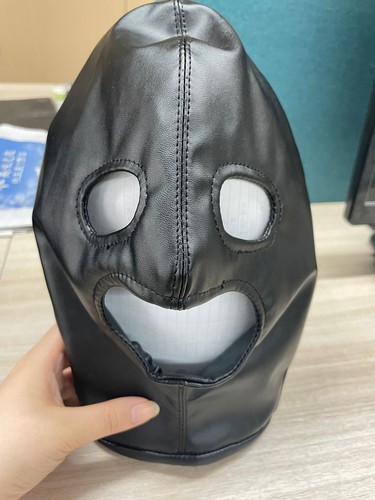 Leder gimp kopf haube - pu,