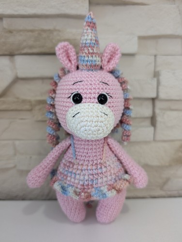 Amigurumi kleiner einhorn - einhorn, 🦄
