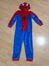 Overral Hausanzug Fleece Spedermann  Größe 128   So Wie Auf Den Bildern. 