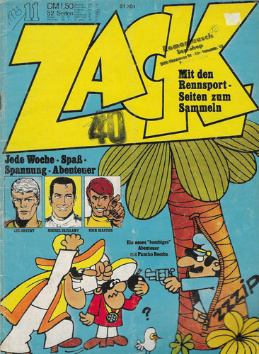 Zack magazin 1973 mit - zack,