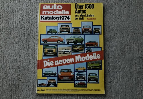 Auto katalog 1974 - katalog, nr.17