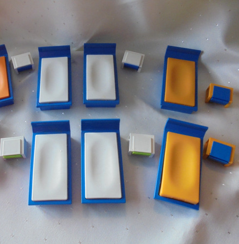 Playmobil doppelbett 2x - playmobil,