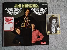 JIMI HENDRIX EXPERIENCED -  ARE YOU EXPERIENCED + POSTKARTE  aus meiner Sammlung