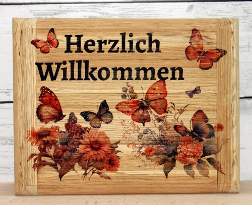 Türschild willkommensschild - türschild,